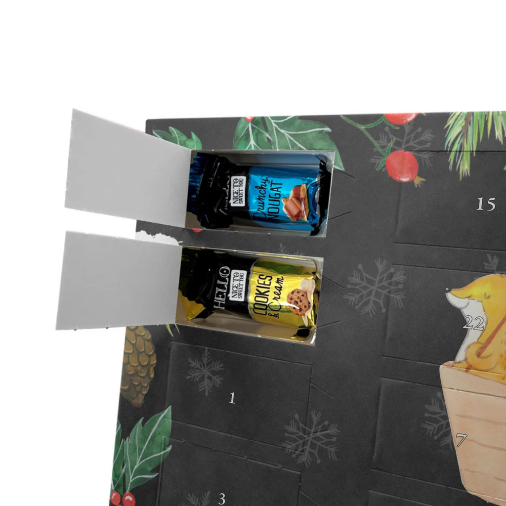 Chocolate advent calendar Fox Canoeing giving, Gift, thank you, award, profit, athlete, Canoeing, canoe tour, canoe school, paddling tour, canoe rental