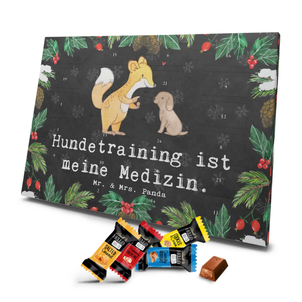 Chocolate advent calendar Fox dog training giving, Gift, thank you, award, profit, athlete, Dog training, puppy school, dog school, dog exam, dog education