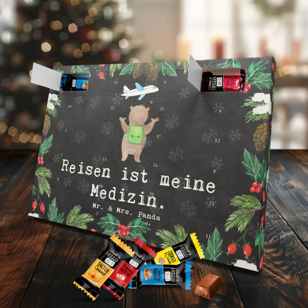 Chocolate advent calendar bear Travel giving, Gift, thank you, award, profit, athlete, exchange year, tour group, student exchange, holidays, world trip, tour operator, travel agency, Travel, year abroad, vacation