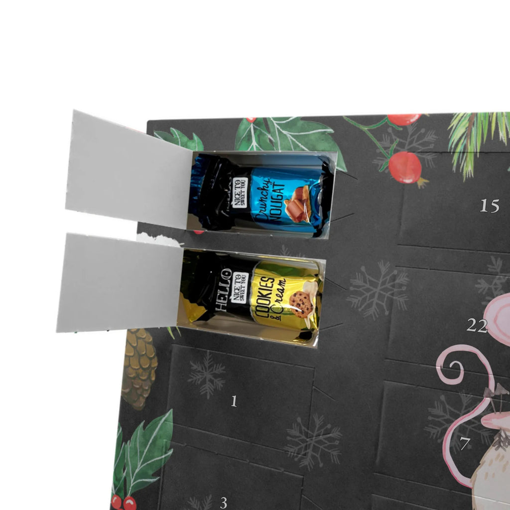 Chocolate advent calendar Mouse play darts giving, Gift, thank you, award, profit, athlete, Play darts, darts tournament