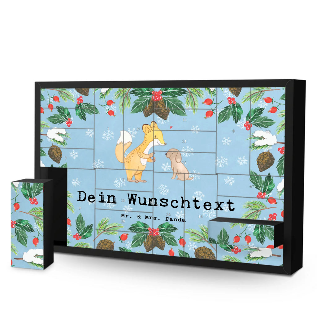 Personalisierter Befüllbarer Adventskalender Fuchs Hundetraining Befüllbarer Adventskalender, Adventskalender Zum Selbst Befüllen, Geschenk, Schenken, Sport, Sportart, Hobby, Danke, Dankeschön, Auszeichnung, Gewinn, Sportler, Hundetraining, Hundeschule, Hundeprüfung, Welpenschule, Hundeerziehung