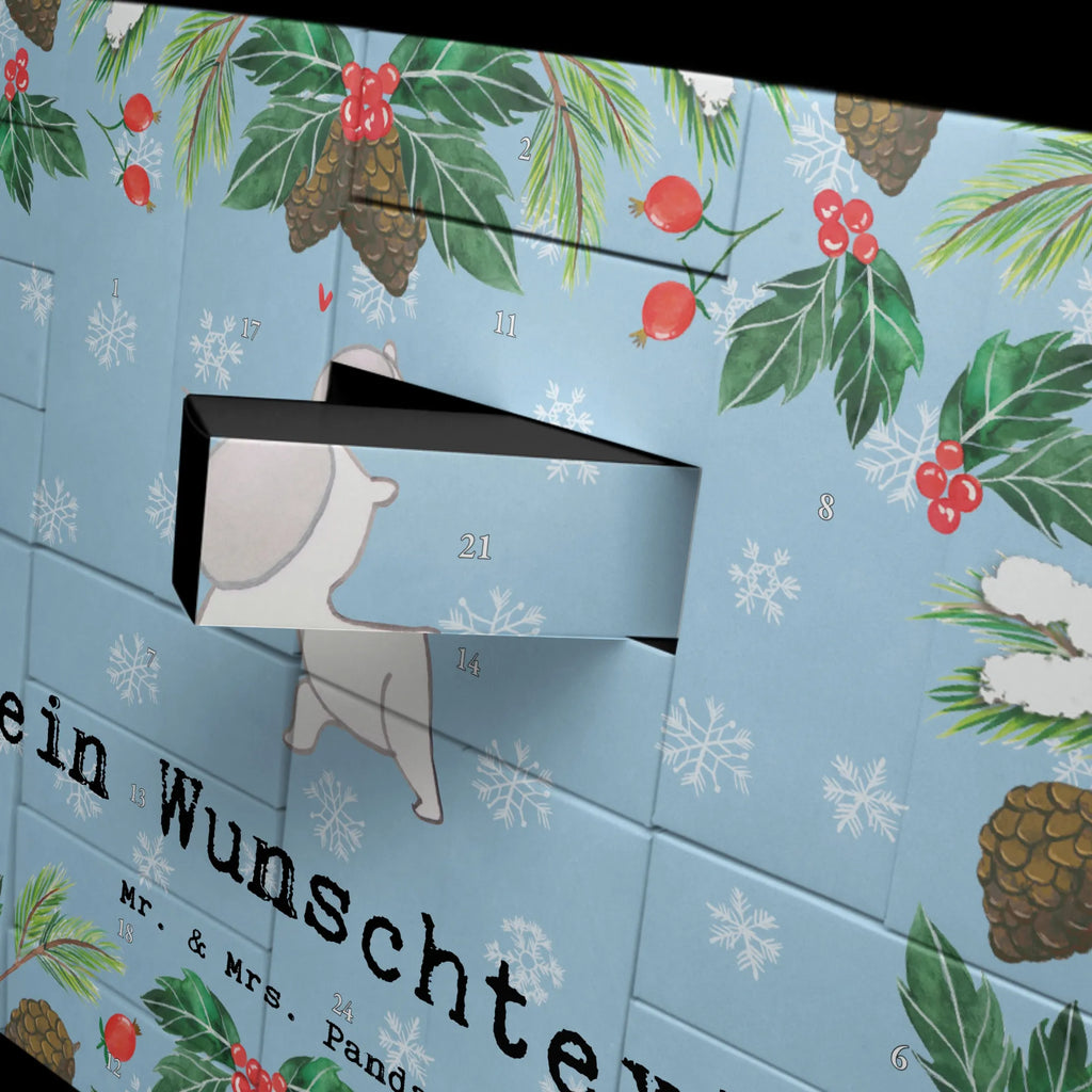 Personalisierter Befüllbarer Adventskalender Panda Fechten Befüllbarer Adventskalender, Adventskalender Zum Selbst Befüllen, Geschenk, Schenken, Sport, Sportart, Hobby, Danke, Dankeschön, Auszeichnung, Gewinn, Sportler, Fechter Bund, Fechten, Fecht Verein, Fecht Club