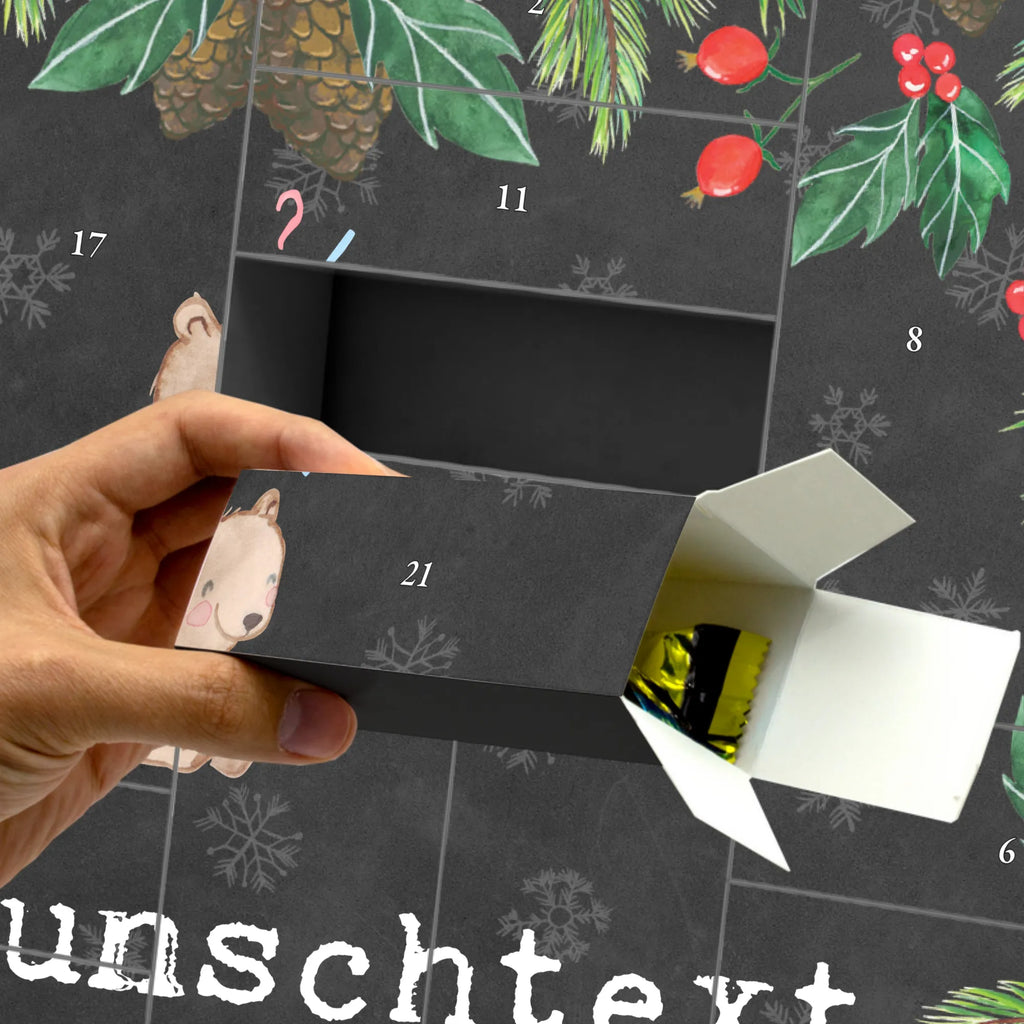 Personalisierter Befüllbarer Adventskalender Bär Rätsel lösen Adventskalender Zum Selbst Befüllen, Befüllbarer Adventskalender, Geschenk, Schenken, Sport, Sportart, Hobby, Danke, Dankeschön, Auszeichnung, Gewinn, Sportler, Kreuzworträtsel Lösen, Rätsel Lösen, Gedächtnissport, Gedächtnistraining, Knobeln