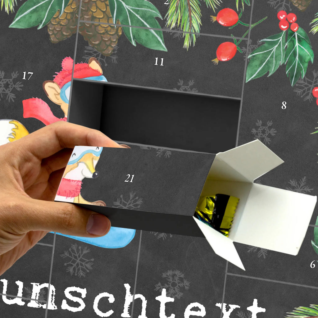 Personalisierter Befüllbarer Adventskalender Hase Snowboarden Befüllbarer Adventskalender, Adventskalender Zum Selbst Befüllen, Geschenk, Schenken, Sport, Sportart, Hobby, Danke, Dankeschön, Auszeichnung, Gewinn, Sportler, Snowboard, Wintersport, Snowboardschule, Snowboarden, Winterurlaub