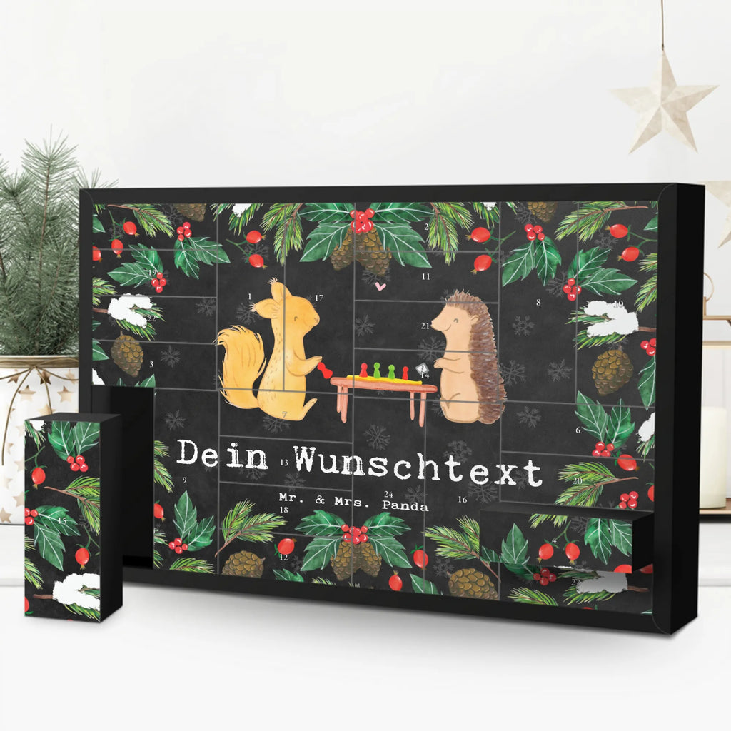 Personalisierter Befüllbarer Adventskalender Eichhörnchen Gesellschaftsspiele Befüllbarer Adventskalender, Adventskalender Zum Selbst Befüllen, Geschenk, Schenken, Sport, Sportart, Hobby, Danke, Dankeschön, Auszeichnung, Gewinn, Sportler, Spielen, Spieleabend, Gesellschaftsspiele