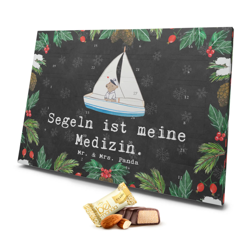 Marzipan Adventskalender Bär Segeln Marzipan Adventskalender, Geschenk, Sport, Sportart, Hobby, Schenken, Danke, Dankeschön, Auszeichnung, Gewinn, Sportler, Segeltörn, Segelboot, Yachtclub, Segelschule, segeln