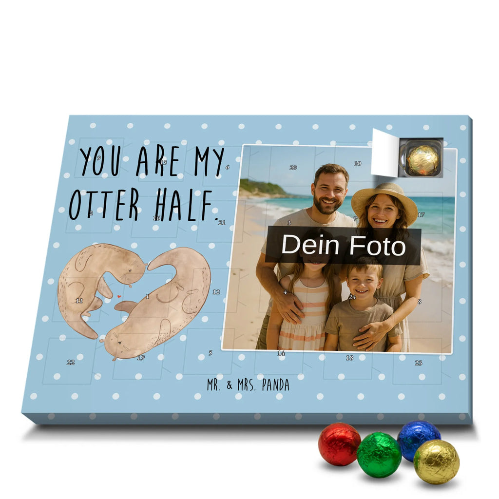 Personalisierter Schoko Foto Adventskalender Otter Herz Personalisierter Schoko Foto Adventskalender, Seeotter, Fischotter, Otter, Love You, Hochzeitstag, Herz, Jahrestag, Gemeinsames Leben, Liebesbeweis, Verlobung, Liebe, Liebesgeschenk, Bessere Hälfte
