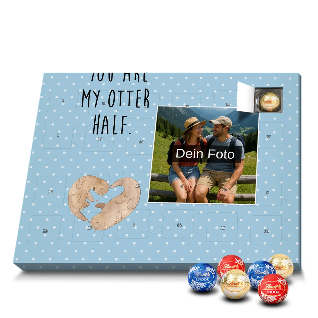 Personalisierter Schoko Foto Adventskalender Otter Herz Personalisierter Schoko Foto Adventskalender, Seeotter, Fischotter, Otter, Love You, Hochzeitstag, Herz, Jahrestag, Gemeinsames Leben, Liebesbeweis, Verlobung, Liebe, Liebesgeschenk, Bessere Hälfte