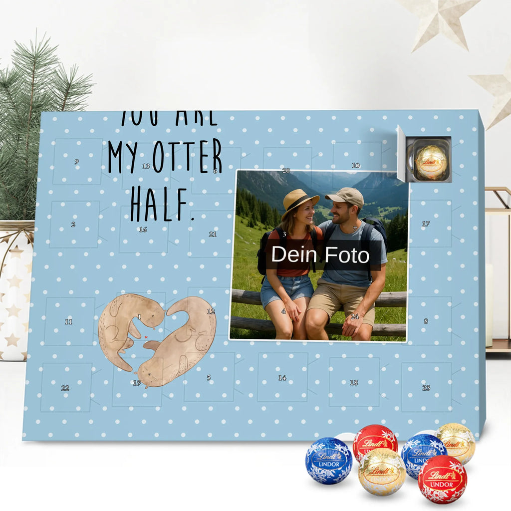 Personalisierter Schoko Foto Adventskalender Otter Herz Personalisierter Schoko Foto Adventskalender, Seeotter, Fischotter, Otter, Love You, Hochzeitstag, Herz, Jahrestag, Gemeinsames Leben, Liebesbeweis, Verlobung, Liebe, Liebesgeschenk, Bessere Hälfte