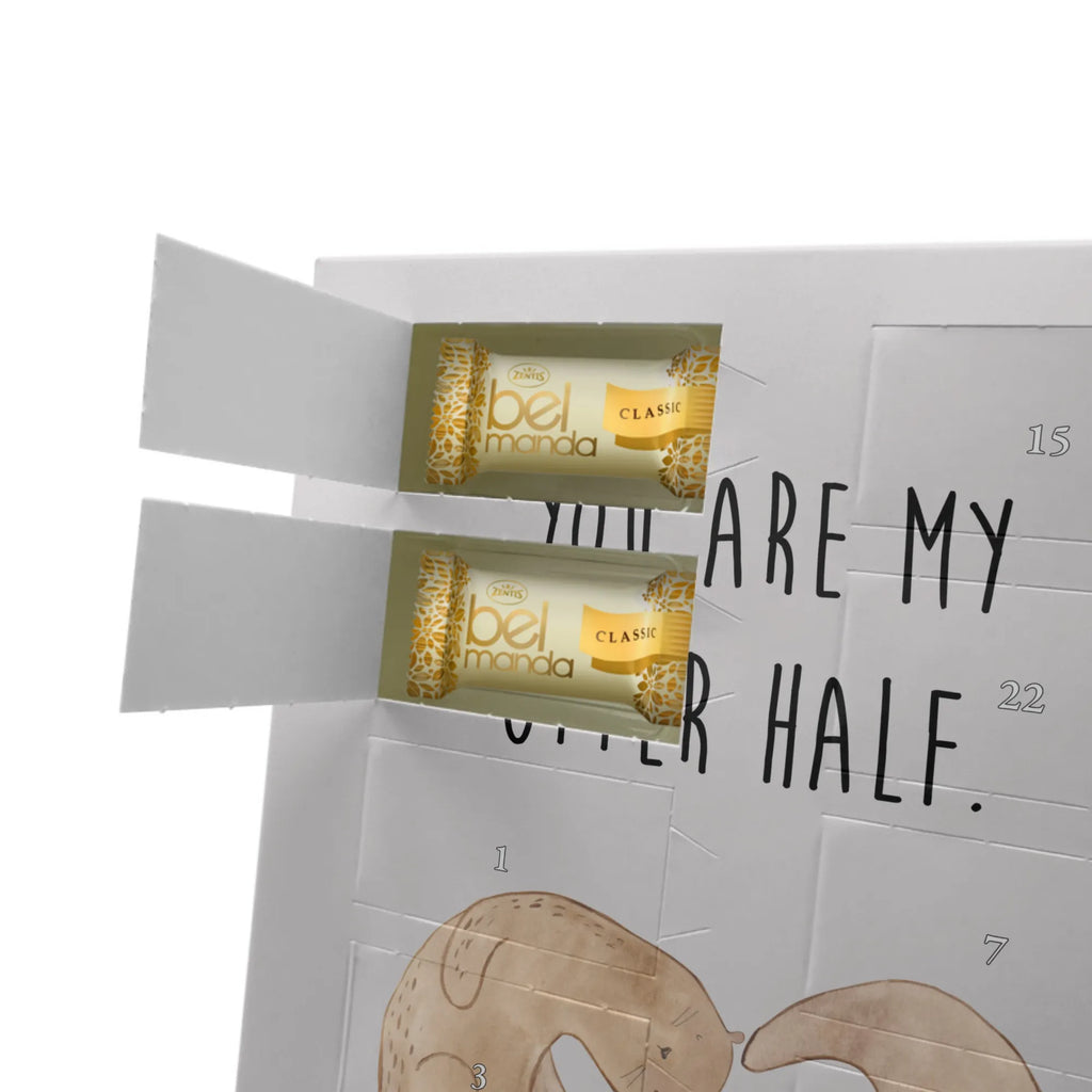 Personalisierter Marzipan Foto Adventskalender Otter Herz Personalisierter Marzipan Foto Adventskalender, Otter, Fischotter, Seeotter, gemeinsames Leben, Jahrestag, Love you, Liebesgeschenk, Herz, Verlobung, Bessere Hälfte, Liebe, Liebesbeweis, Hochzeitstag