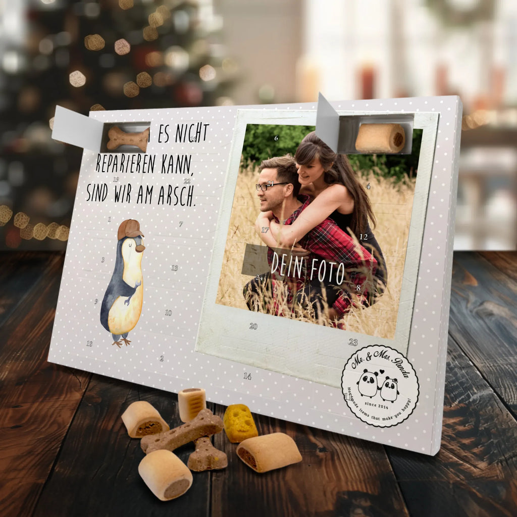 Personalisierter Hunde Foto Adventskalender Wenn Papa es nicht reparieren kann, sind wir am Arsch Personalisierter Hunde Foto Adventskalender, Muttertag, Vatertag, Mama, Papa, Oma, Opa, Familie, Schwester, Bruder, Geschenk Papa, Vater, Bester Papa Der Welt