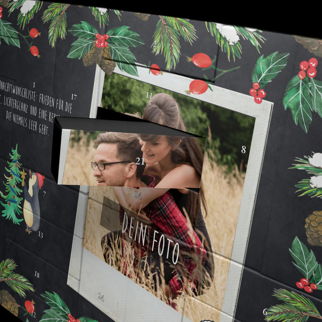 Personalisierter Befüllbarer Foto Adventskalender Pinguin Weihnachtsbaum Adventskalender mit Foto, Adventskalender mit Eigenem Bild, Personalisierter Befüllbarer Foto Adventskalender, Weihnachtskalender mit Foto, Adventskalender Eigenes Foto, Personalisierter Adventskalender, Foto Adventskalender, Weihnachten, Winter, Weihnachtsdeko, Nikolaus, Advent, Heiligabend, Wintermotiv, Pinguin