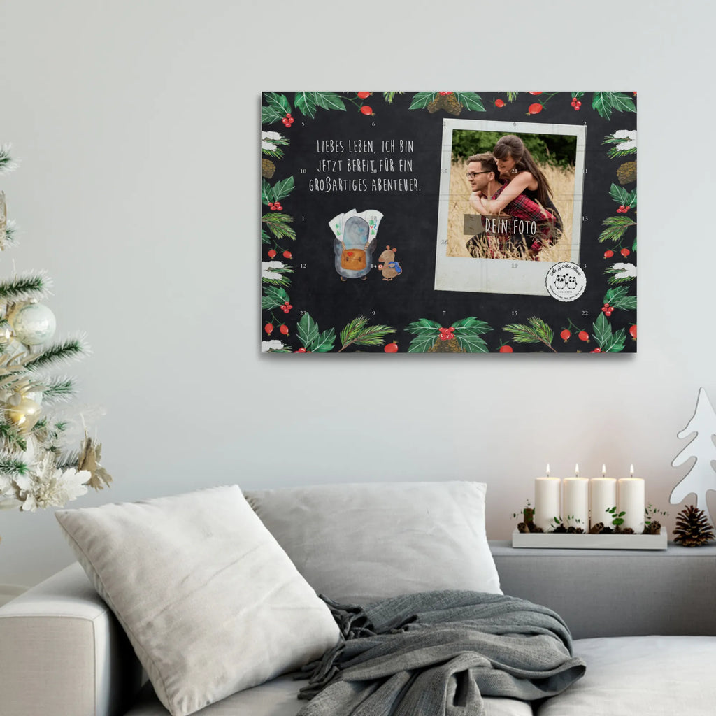  Penguin & Mouse Hiker Penguin, North Pole, Winter, Penguins, adventurer, road trip, wanderlust, hiking, adventure, penguins, excursion, penguin