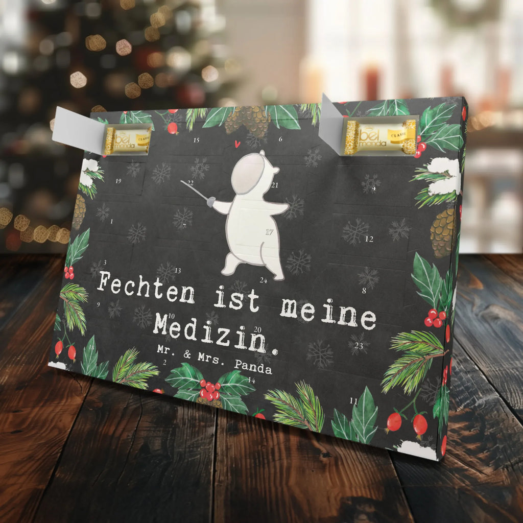 Marzipan Adventskalender Panda Fechten Marzipan Adventskalender, Geschenk, Sport, Sportart, Hobby, Schenken, Danke, Dankeschön, Auszeichnung, Gewinn, Sportler, Fechter Bund, Fecht Verein, Fechten, Fecht Club