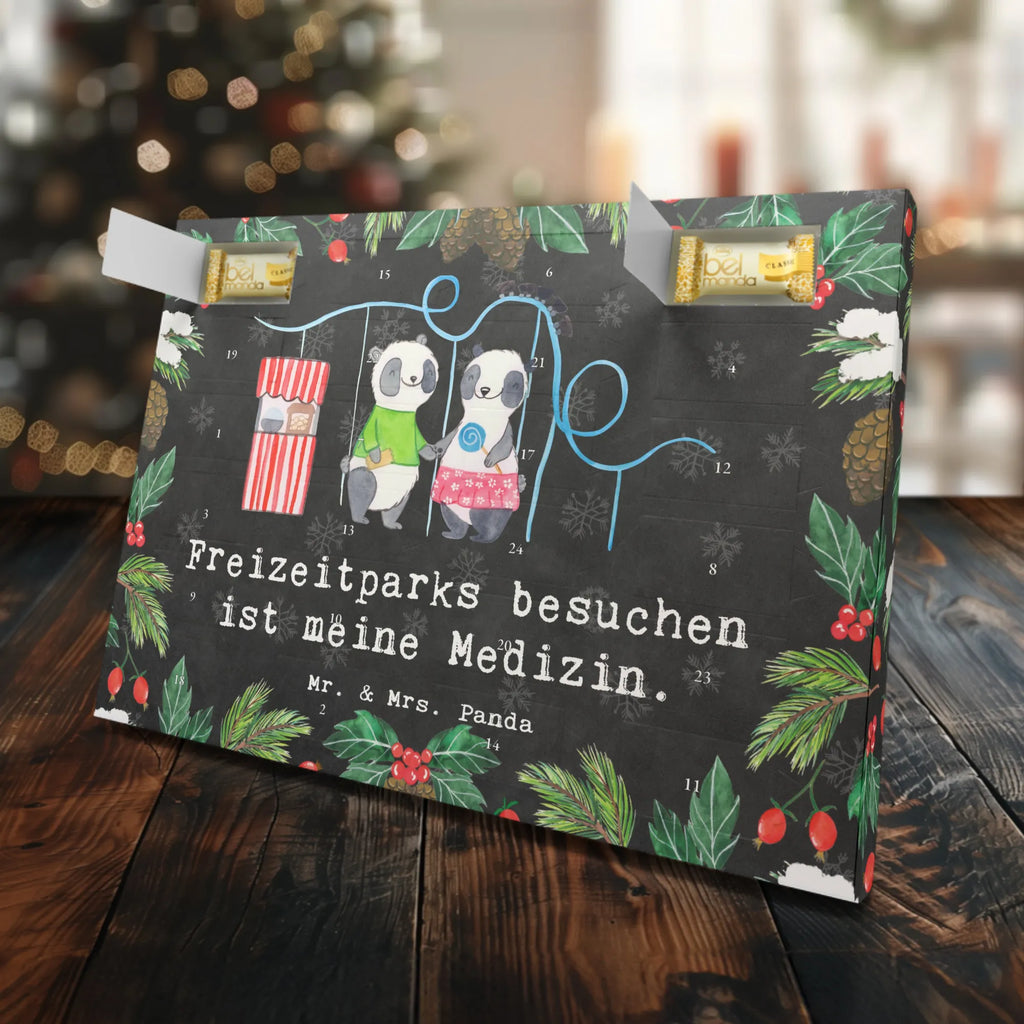 Marzipan Adventskalender Pandas Freizeitpark besuchen Marzipan Adventskalender, Geschenk, Sport, Sportart, Hobby, Schenken, Danke, Dankeschön, Auszeichnung, Gewinn, Sportler, Achterbahn fahren, Freizeitpark besuchen