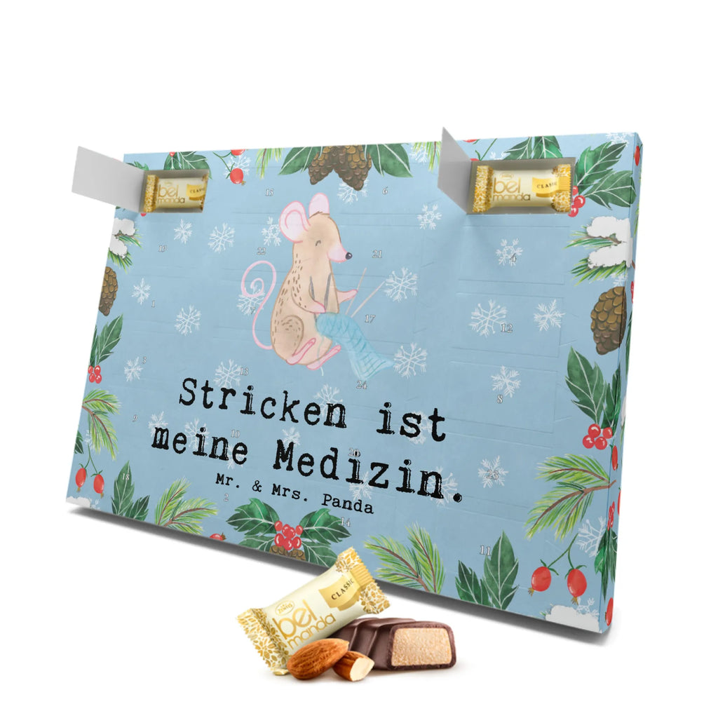 Marzipan Adventskalender Maus Stricken Marzipan Adventskalender, Geschenk, Sport, Sportart, Hobby, Schenken, Danke, Dankeschön, Auszeichnung, Gewinn, Sportler, Stricken, DIY