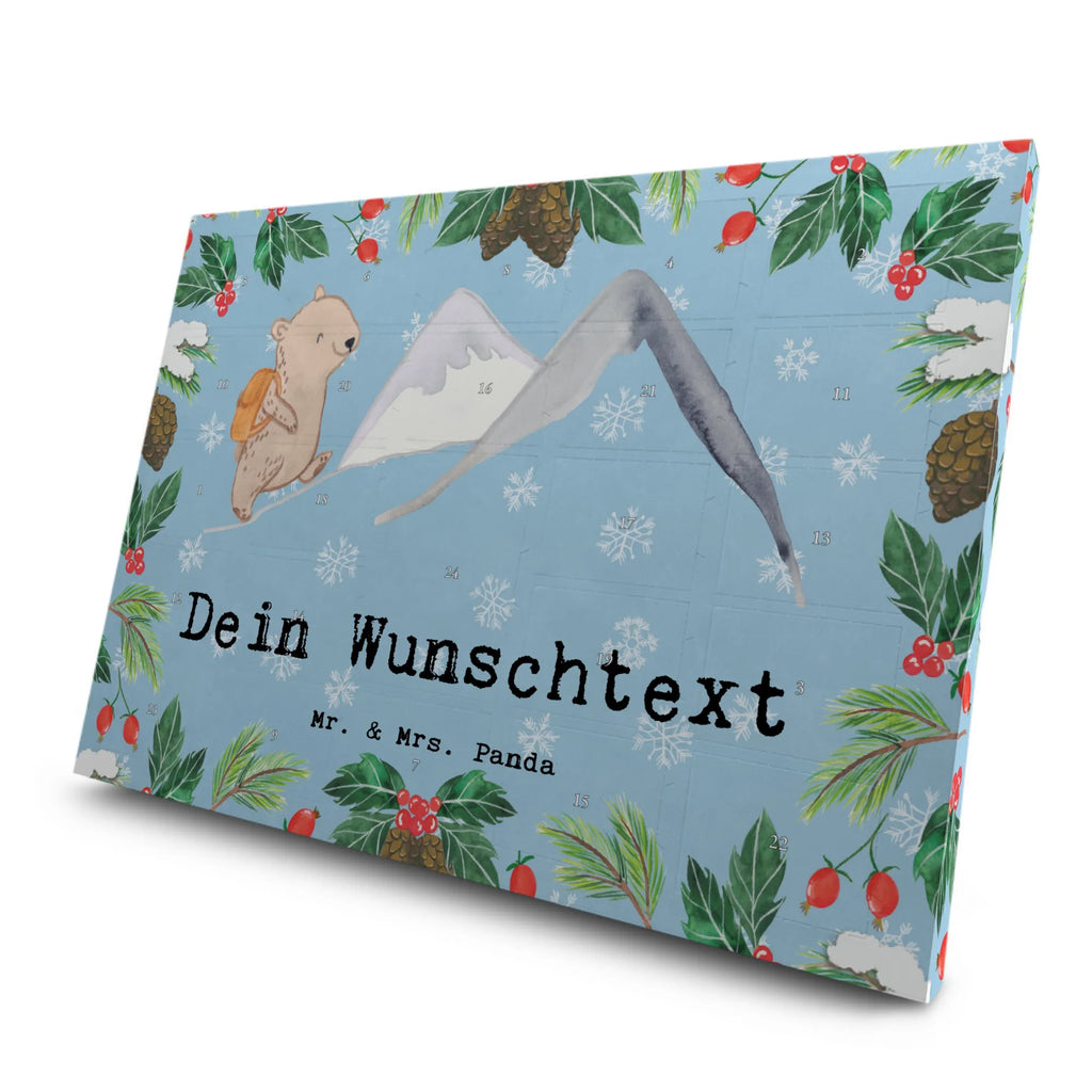  bear Rockclimbing Personalisierter Tee Adventskalender, Geschenk, Schenken, Sport, Sportart, Hobby, Danke, Dankeschön, Auszeichnung, Gewinn, Sportler, Alpinwandern, Alpinismus, Trekking, Bergsteigen, Bergsport, Wandern