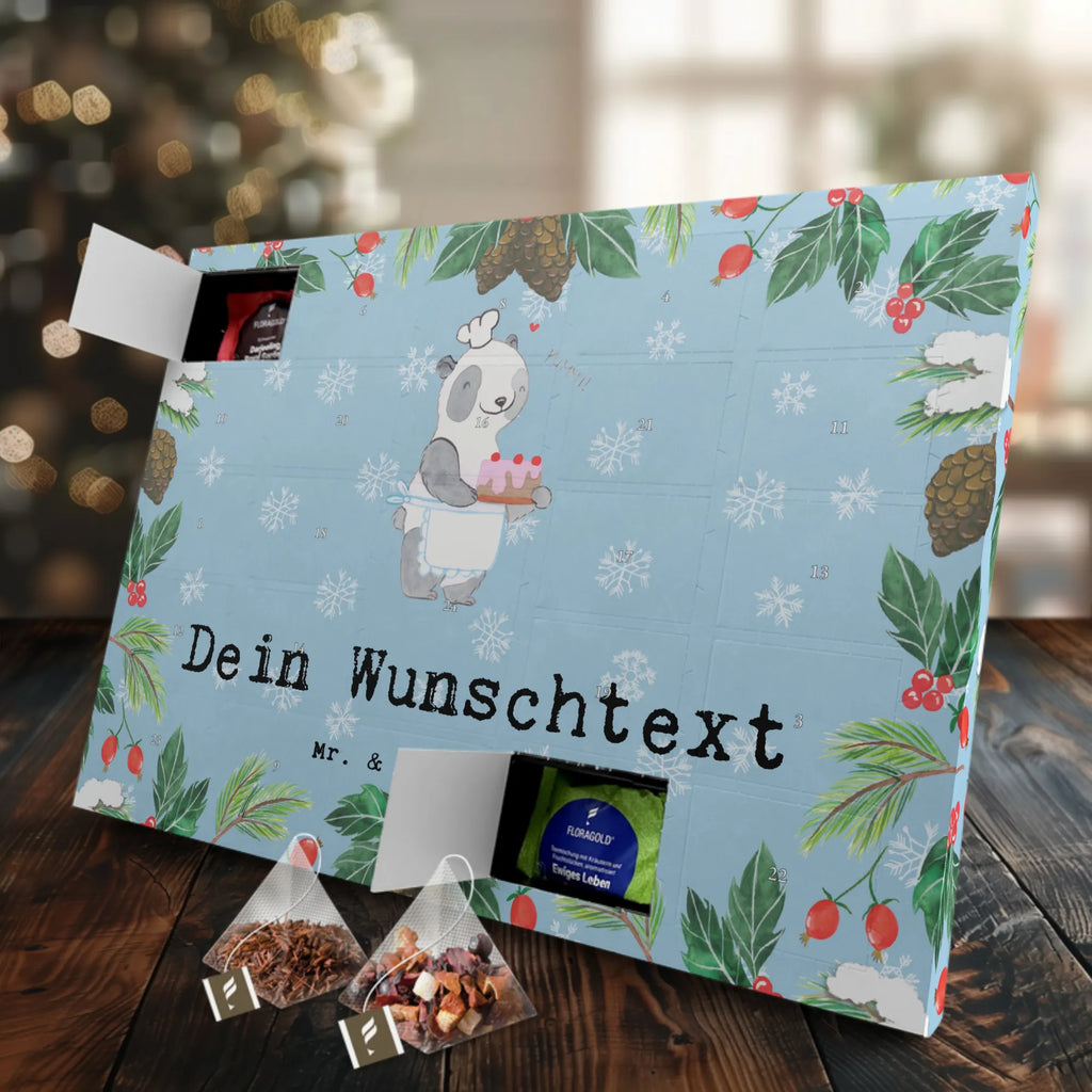  bear Cook Personalisierter Tee Adventskalender, Geschenk, Schenken, Sport, Sportart, Hobby, Danke, Dankeschön, Auszeichnung, Gewinn, Sportler, Hobbyköchin, Hobbykoch, Kochen