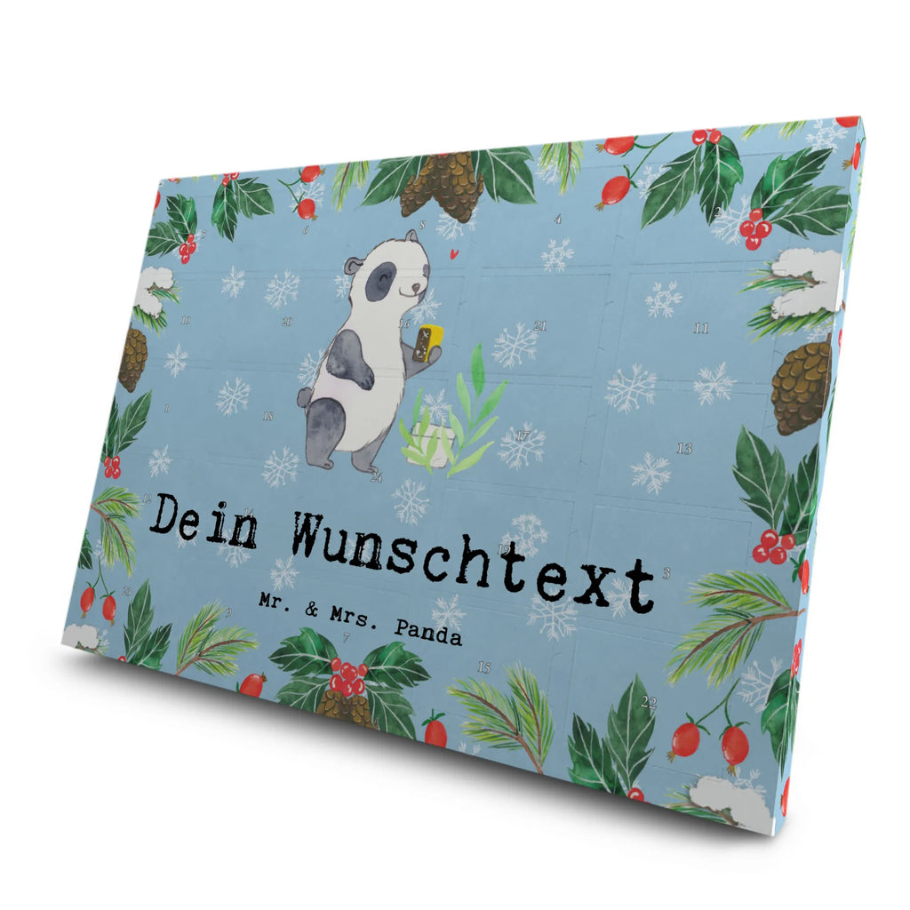 panda geocaching Personalisierter Tee Adventskalender, Geschenk, Schenken, Sport, Sportart, Hobby, Danke, Dankeschön, Auszeichnung, Gewinn, Sportler, Geocaching, GPS Schnitzeljagd, Opencaching, Schatzsuchen