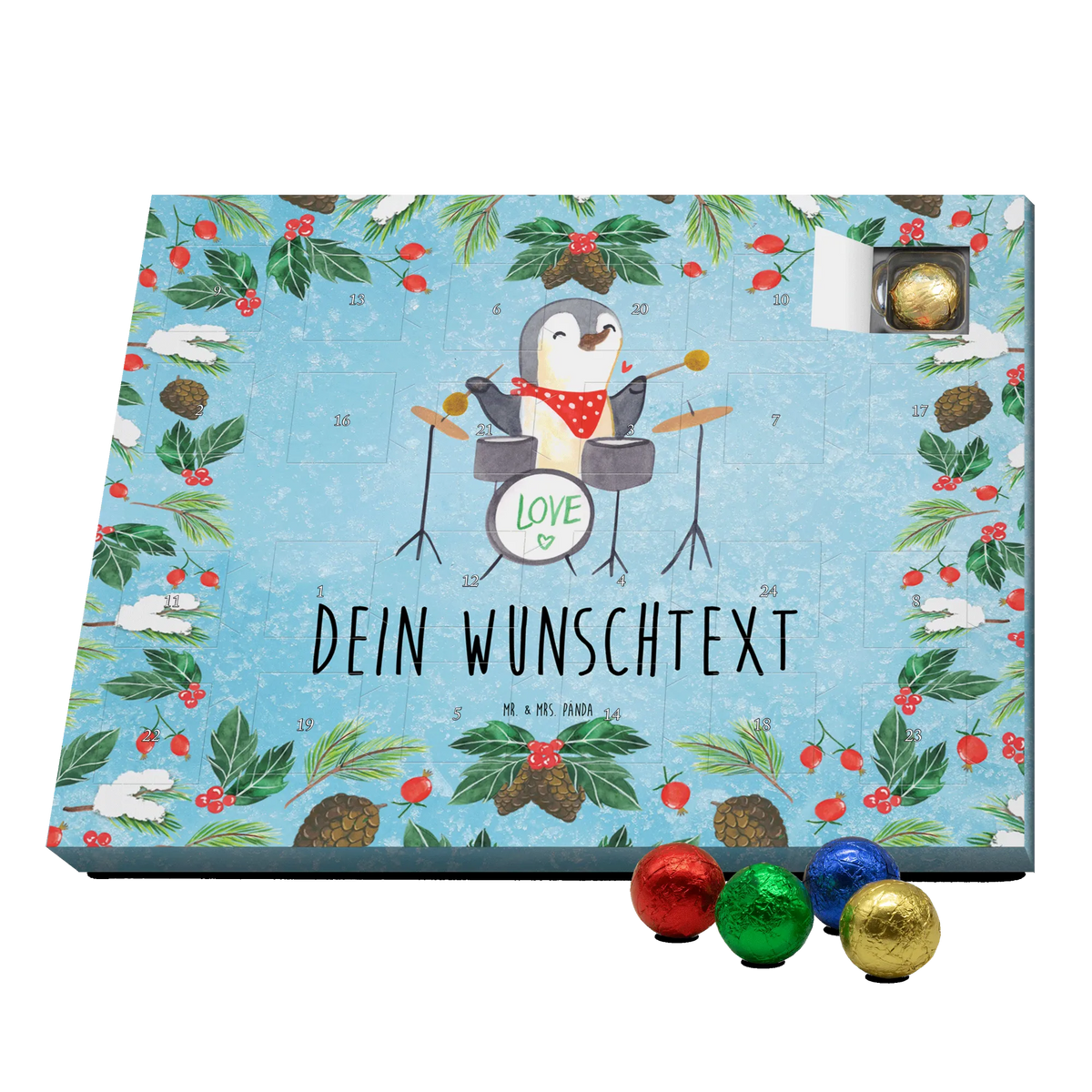  Penguin Drums Instruments, gifts for musicians, music enthusiasts