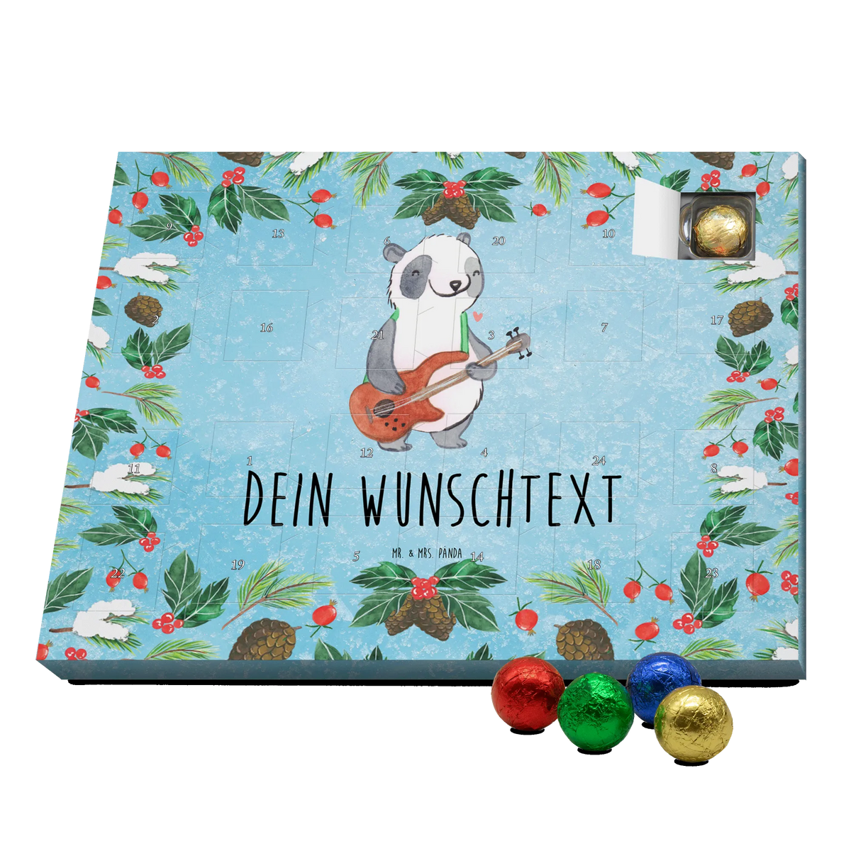 Panda gitara basowa Instrumenty, prezenty dla muzyków, miłośników muzyki