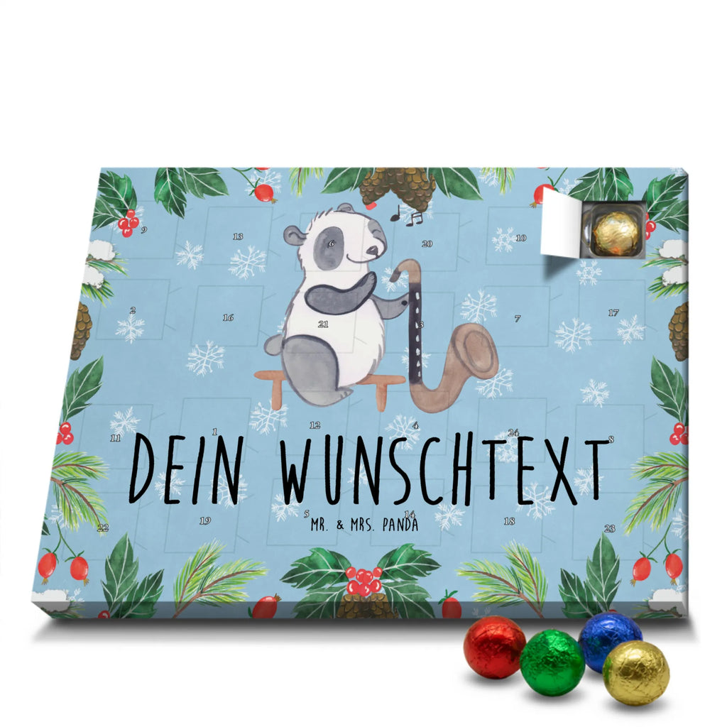 Adventskalender mit Namen Panda Bassklarinette Personalisierter Adventskalender, Adventskalender mit Namen, Musikliebhaber, Geschenke Musiker, Instrumente, Kammermusik, Panda, Orchester, Klarinette, Bassklarinette, Holzblasinstrument