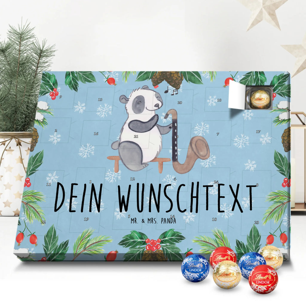 Adventskalender mit Namen Panda Bassklarinette Personalisierter Adventskalender, Adventskalender mit Namen, Musikliebhaber, Geschenke Musiker, Instrumente, Kammermusik, Panda, Orchester, Klarinette, Bassklarinette, Holzblasinstrument