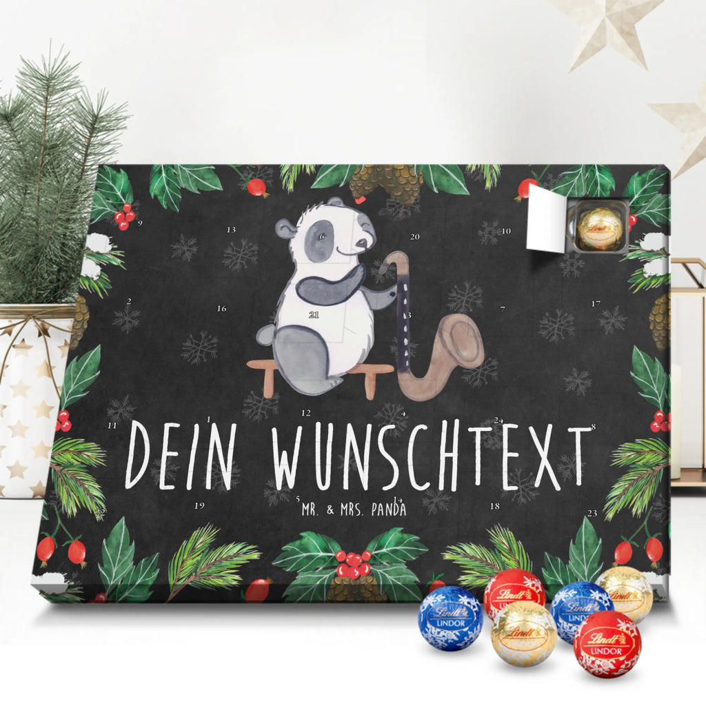 Adventskalender mit Namen Panda Bassklarinette Personalisierter Adventskalender, Adventskalender mit Namen, Musikliebhaber, Geschenke Musiker, Instrumente, Kammermusik, Panda, Orchester, Klarinette, Bassklarinette, Holzblasinstrument