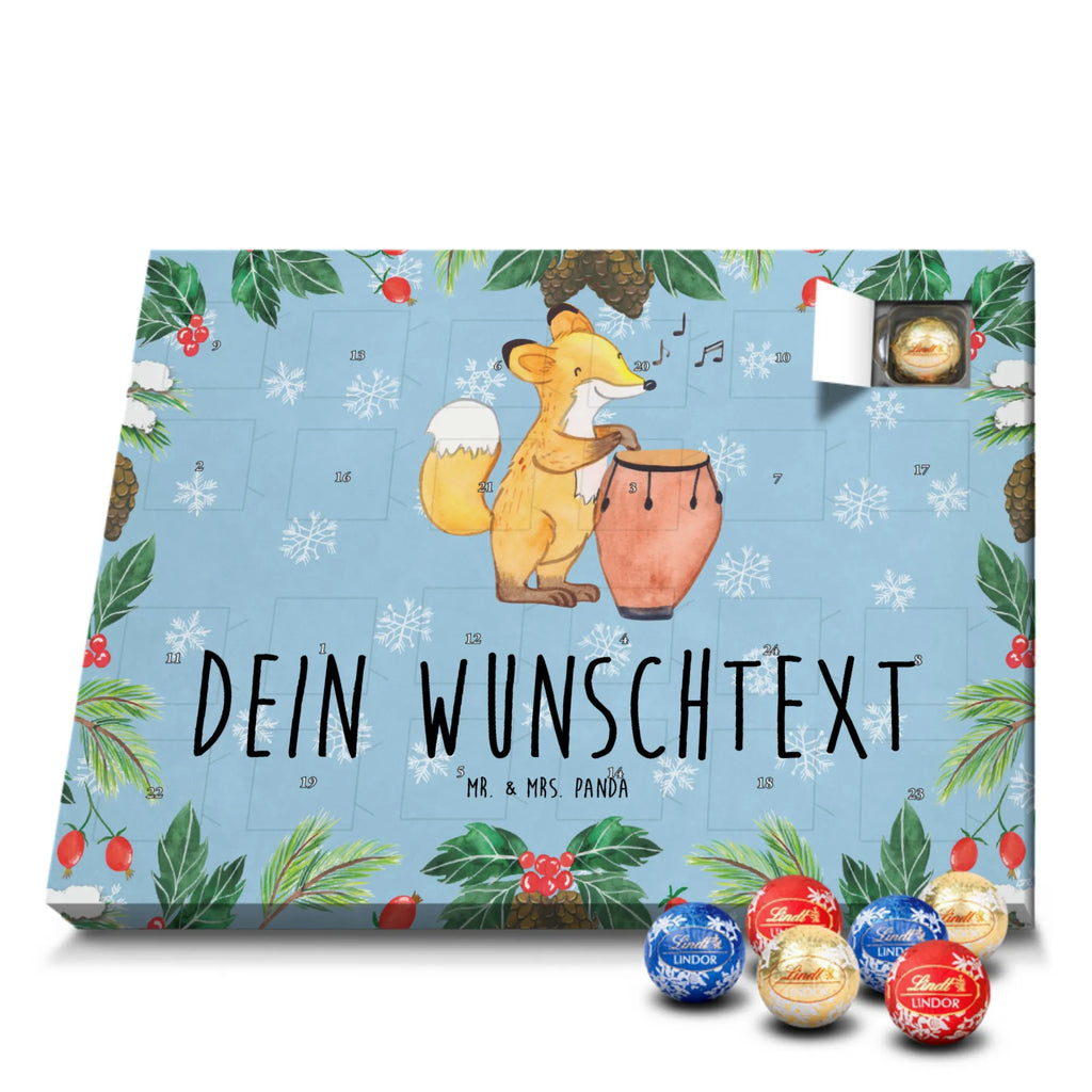 Adventskalender mit Namen Fuchs Congas Adventskalender mit Namen, Personalisierter Adventskalender, Musikliebhaber, Geschenke Musiker, Instrumente, Tanzmusik, Rhythmus, Trommel, Congas, Fuchs