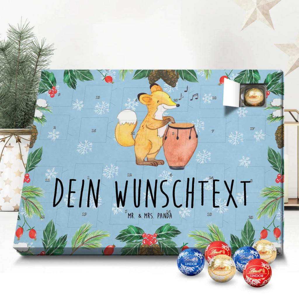 Adventskalender mit Namen Fuchs Congas Adventskalender mit Namen, Personalisierter Adventskalender, Musikliebhaber, Geschenke Musiker, Instrumente, Tanzmusik, Rhythmus, Trommel, Congas, Fuchs