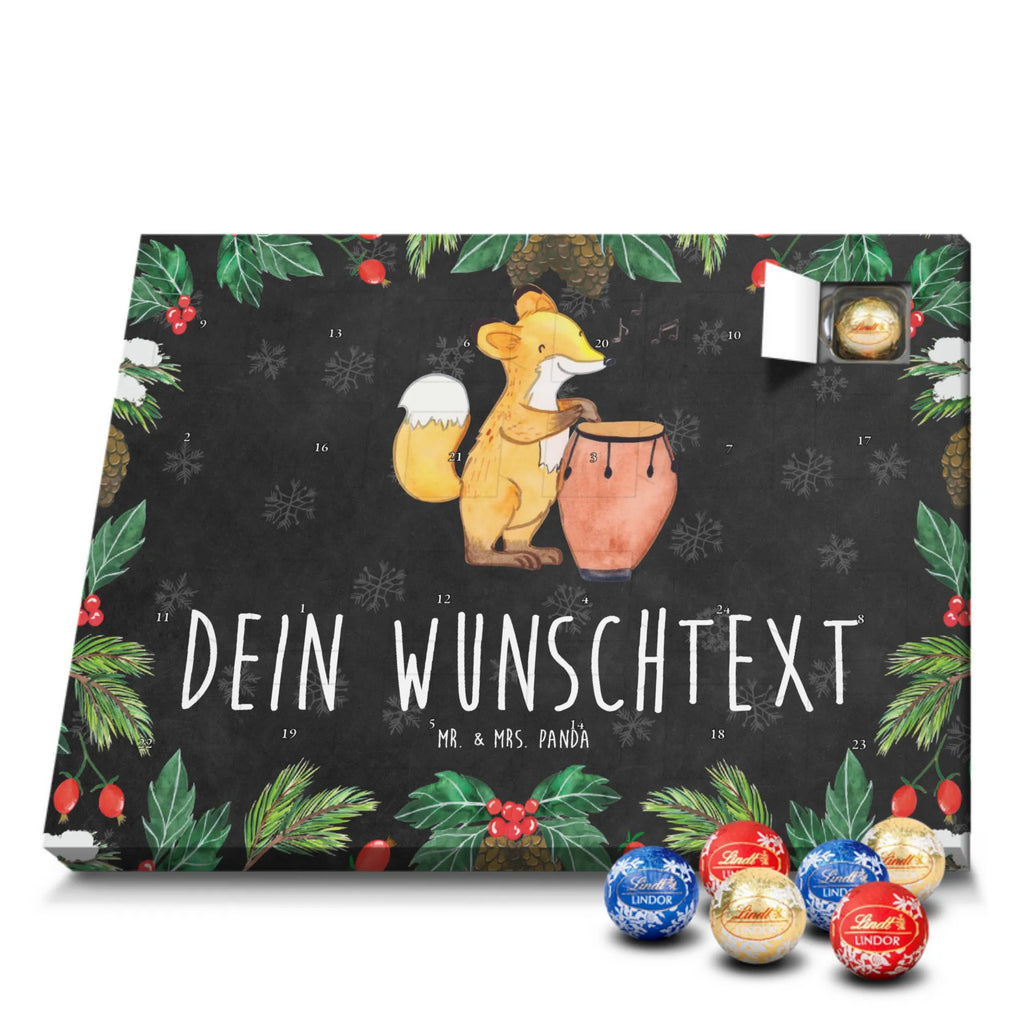Adventskalender mit Namen Fuchs Congas Adventskalender mit Namen, Personalisierter Adventskalender, Musikliebhaber, Geschenke Musiker, Instrumente, Tanzmusik, Rhythmus, Trommel, Congas, Fuchs