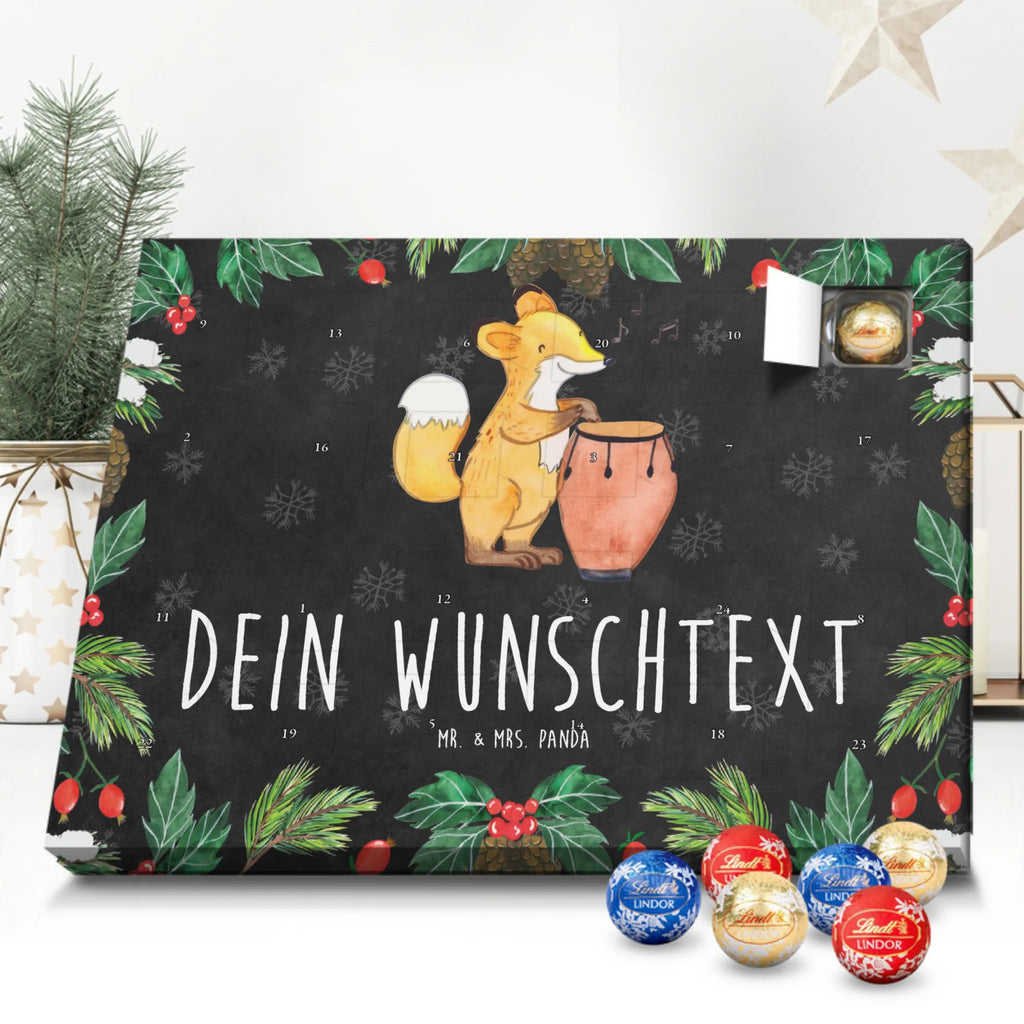 Adventskalender mit Namen Fuchs Congas Adventskalender mit Namen, Personalisierter Adventskalender, Musikliebhaber, Geschenke Musiker, Instrumente, Tanzmusik, Rhythmus, Trommel, Congas, Fuchs