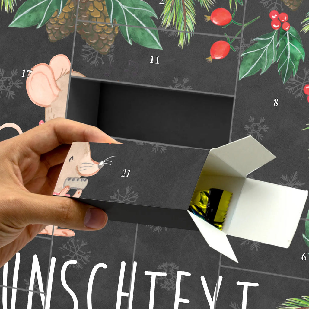 Personalisierter Befüllbarer Adventskalender Maus Mundharmonika Befüllbarer Adventskalender, Adventskalender Zum Selbst Befüllen, Instrumente, Geschenke Musiker, Musikliebhaber, Maus, Gesang, Lagerfeuer, Mundharmonika