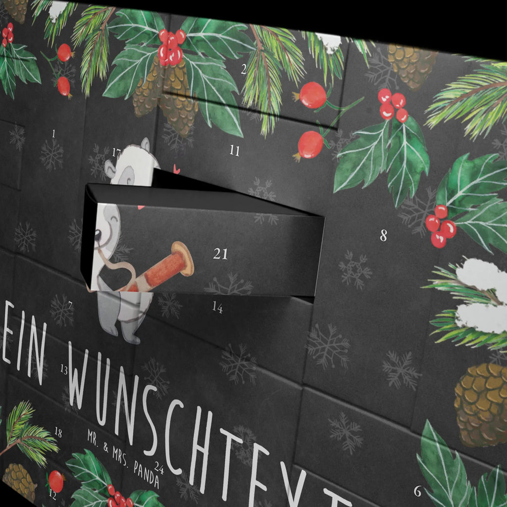  Panda bassoon Adventskalender Zum Selbst Befüllen, Befüllbarer Adventskalender, Instrumente, Geschenke Musiker, Musikliebhaber, Holzblasinstrument, Kammermusik, Fagott, Panda, Klassik, Orchester