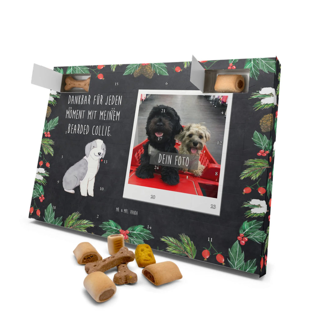 Personalisierter Hunde Foto Adventskalender Bearded Collie Moment Personalisierter Hunde Foto Adventskalender, Geschenk, Schenken, Hund, Hunderasse, Rassehund, Hundebesitzer, Tierfreund, Welpe, Bearded Collie, Britischer Hütehund
