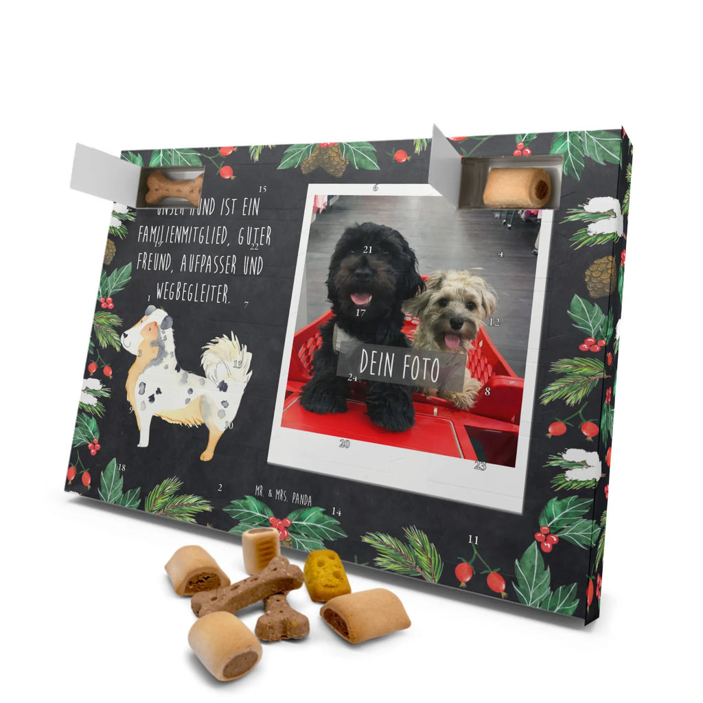 Personalisierter Hunde Foto Adventskalender Hund Australien Shepherd Personalisierter Hunde Foto Adventskalender, Sprüche, Hund, Hunderasse, Hundebesitzer, Hundemotiv, Haustier, Tierliebhaber, Spruch, Shepherd, Familienhund, Hundeliebe, Australien Shepherd