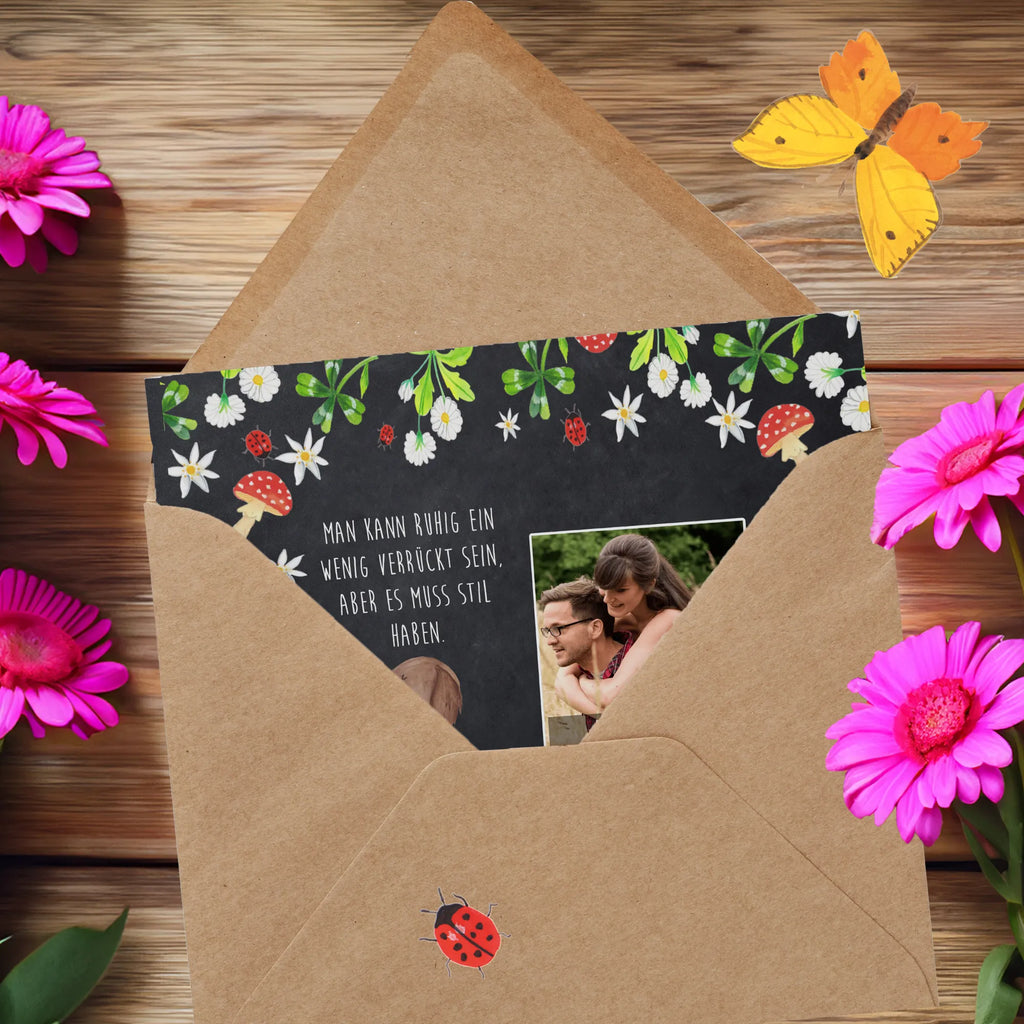 Personalized Photo Deluxe Card Dog flower Personalisierte Foto Grußkarte, Hund, Hundemotiv, Haustier, Hunderasse, Tierliebhaber, Hundebesitzer, Sprüche, Hunde, Frauchen, Hundeliebe