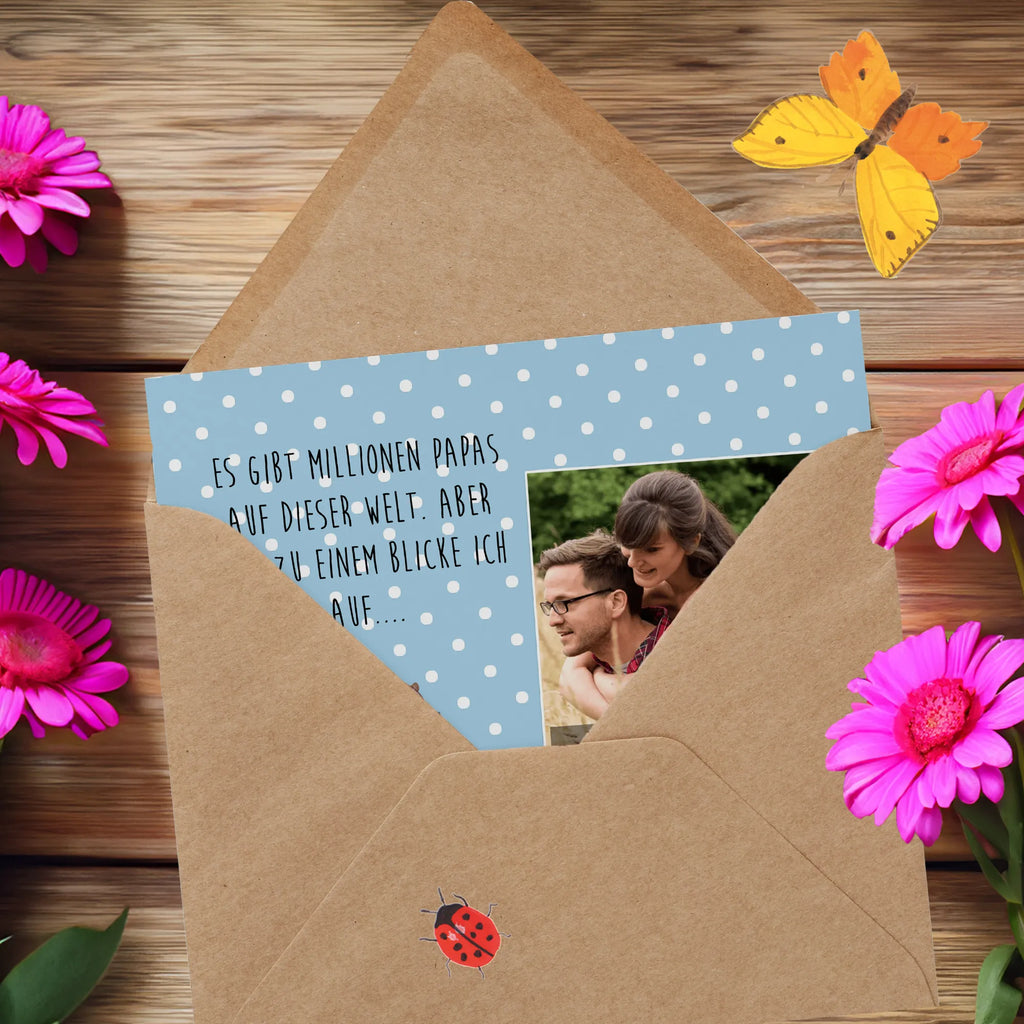 Personalisierte Foto Deluxe Karte Papa Bär Personalisierte Foto Grußkarte, Familie, Vatertag, Muttertag, Bruder, Schwester, Mama, Papa, Oma, Opa, Geschenk, Onkel, Papi, Vater, Geburtstag, Vati