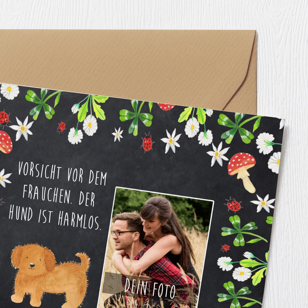 Personalisierte Foto Deluxe Karte Hund Flauschig Personalisierte Foto Grußkarte, Hund, Hundemotiv, Haustier, Hunderasse, Tierliebhaber, Hundebesitzer, Sprüche, Hundemama, Hunde, Hundeliebe, Frauchen