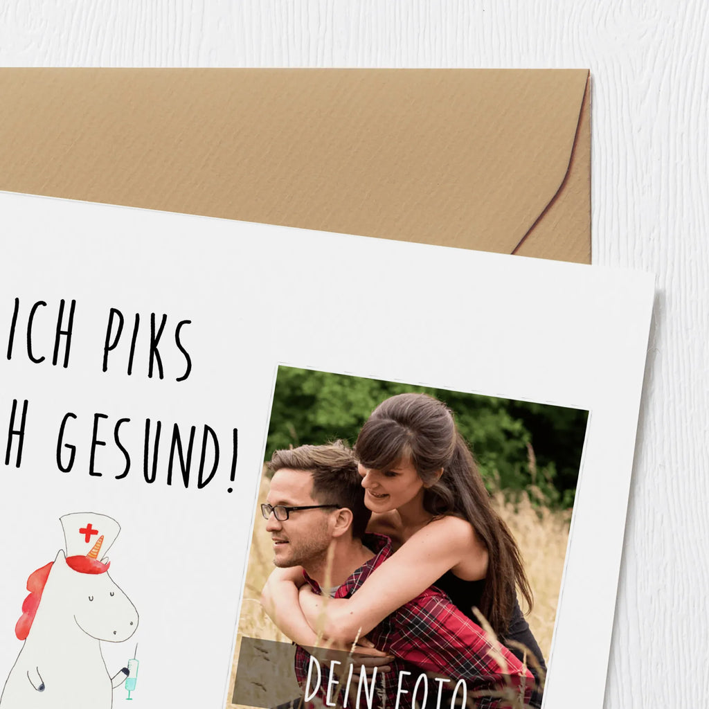 Personalisierte Foto Deluxe Karte Einhorn Krankenschwester Personalisierte Foto Grußkarte, Einhorn, Einhörner, Einhorn Deko, Unicorn, Krankenschwester Geschenk, Krankenhaus, Krankenschwester Dankeschön, Ärztin Geschenk, Krankenpflegerin, Krankenpfleger Geschenk