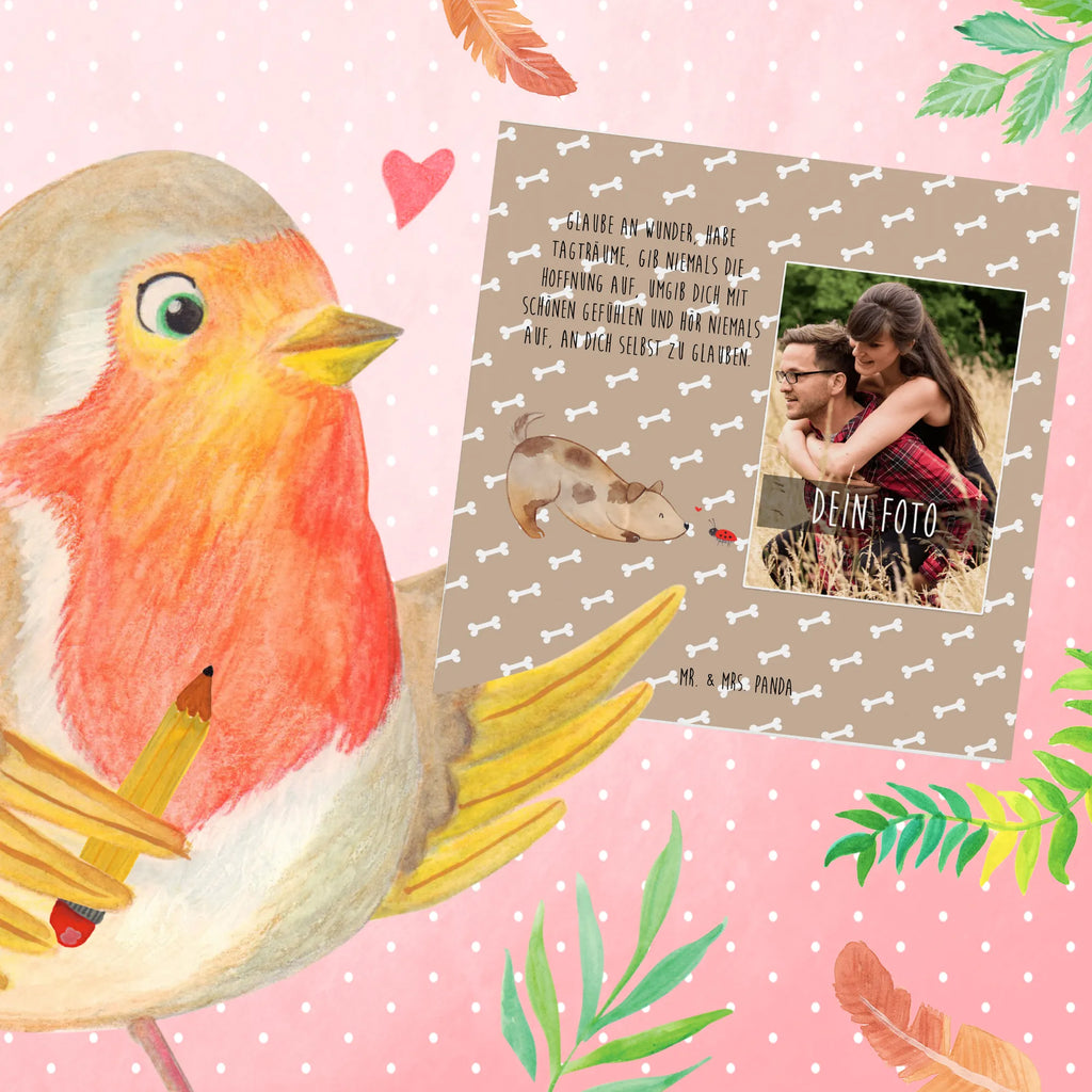 Personalisierte Foto Deluxe Karte Hund Marienkäfer Personalisierte Foto Grußkarte, Hund, Hundemotiv, Haustier, Hunderasse, Tierliebhaber, Hundebesitzer, Sprüche, Hunde, Mischling, Marienkäfer, Hundespruch, Mischlinghund