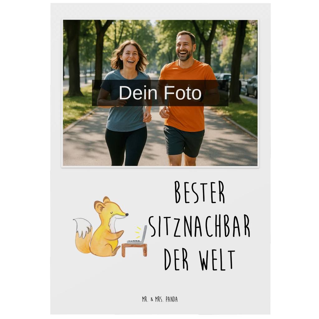 Personalisierte Foto Postkarte Fuchs Bester Sitznachbar der Welt Personalisierte Foto Postkarte, für, Dankeschön, Geschenk, Schenken, Geburtstag, Geburtstagsgeschenk, Geschenkidee, Danke, Bedanken, Mitbringsel, Freude machen, Geschenktipp, Sitznachbar, Stuhlnachbar, Nachbar, Uni, Universität, Seminar, Kommilitone, Tischnachbar, Schule, Mitschüler, Mitstudent, Hochschule
