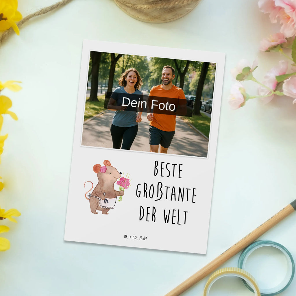 Personalisierte Foto Postkarte Maus Beste Großtante der Welt Personalisierte Foto Postkarte, für, Dankeschön, Geschenk, Schenken, Geburtstag, Geburtstagsgeschenk, Geschenkidee, Danke, Bedanken, Mitbringsel, Freude machen, Geschenktipp, Neffe, Kleinigkeit, Großtante, Grosstante, Schwester, Tante, Groß, Tanten, Lieblingstante, Familie, Nichte, Beste
