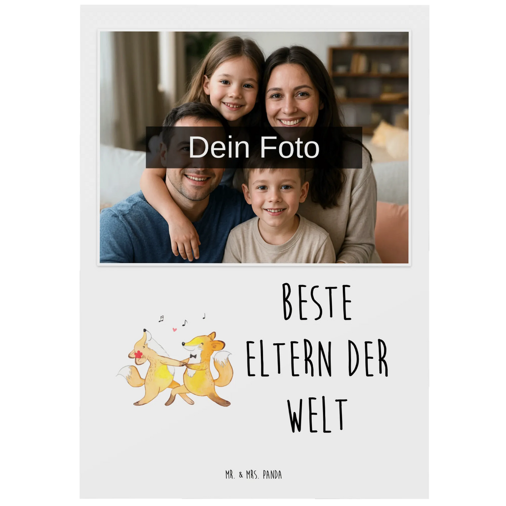 Personalisierte Foto Postkarte Fuchs Beste Eltern der Welt Personalisierte Foto Postkarte, für, Dankeschön, Geschenk, Schenken, Geburtstag, Geburtstagsgeschenk, Geschenkidee, Danke, Bedanken, Mitbringsel, Freude machen, Geschenktipp, Eltern, Mama, Papa, Erzeuger, Mami, Papi, Familie, Elternpaar, Mama und Papa