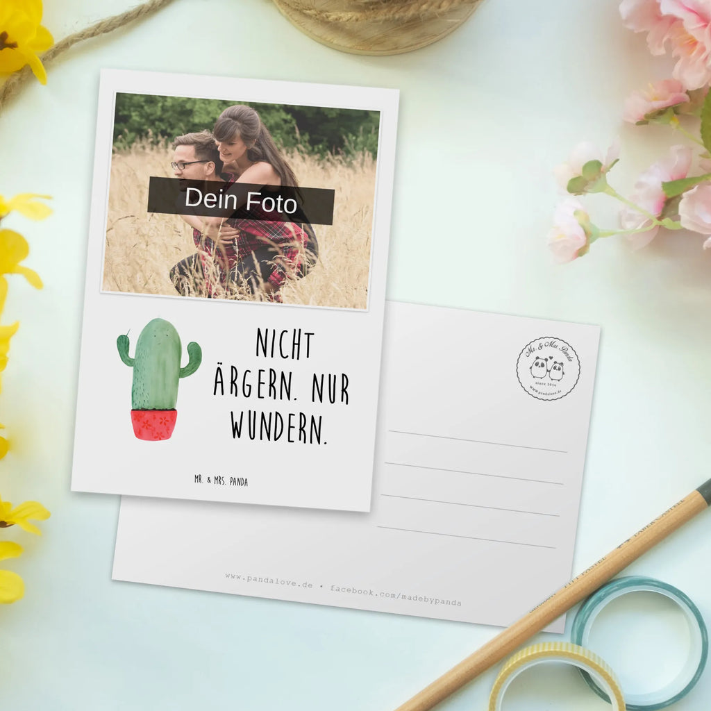 Personalisierte Foto Postkarte Kaktus Wut Personalisierte Foto Postkarte, Kaktus, Kakteen, ärgern, Kollegin, Büro, Büroalltag, Schule, Chefin, wütend, Kollege