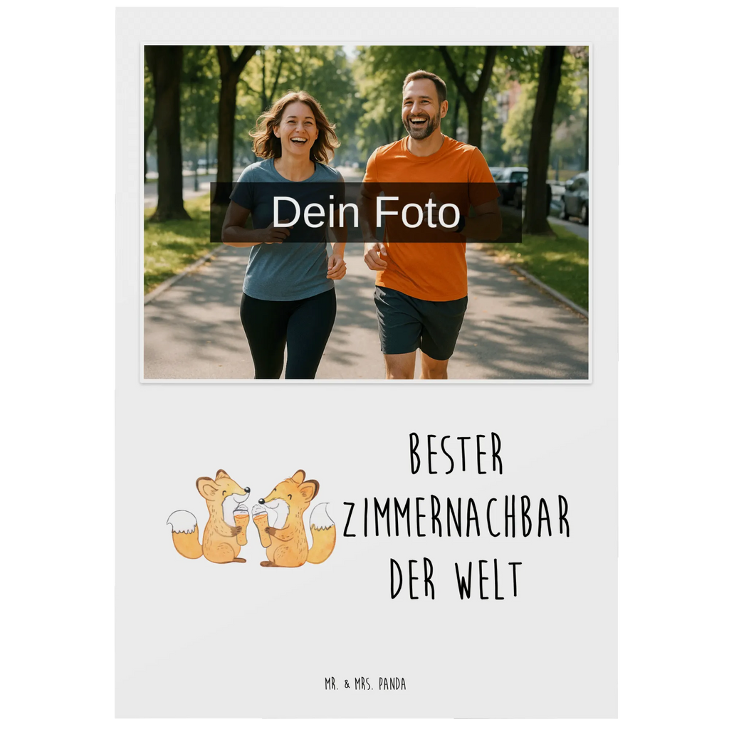 Personalisierte Foto Postkarte Fuchs Bester Zimmernachbar der Welt Personalisierte Foto Postkarte, für, Dankeschön, Geschenk, Schenken, Geburtstag, Geburtstagsgeschenk, Geschenkidee, Danke, Bedanken, Mitbringsel, Freude machen, Geschenktipp, Zimmernachbar, Zimmernachbarn, Zimmer, Krankenhaus, Patient, Kollegin, Wohnheim, Nachbar, WG, Studentenwohnheim