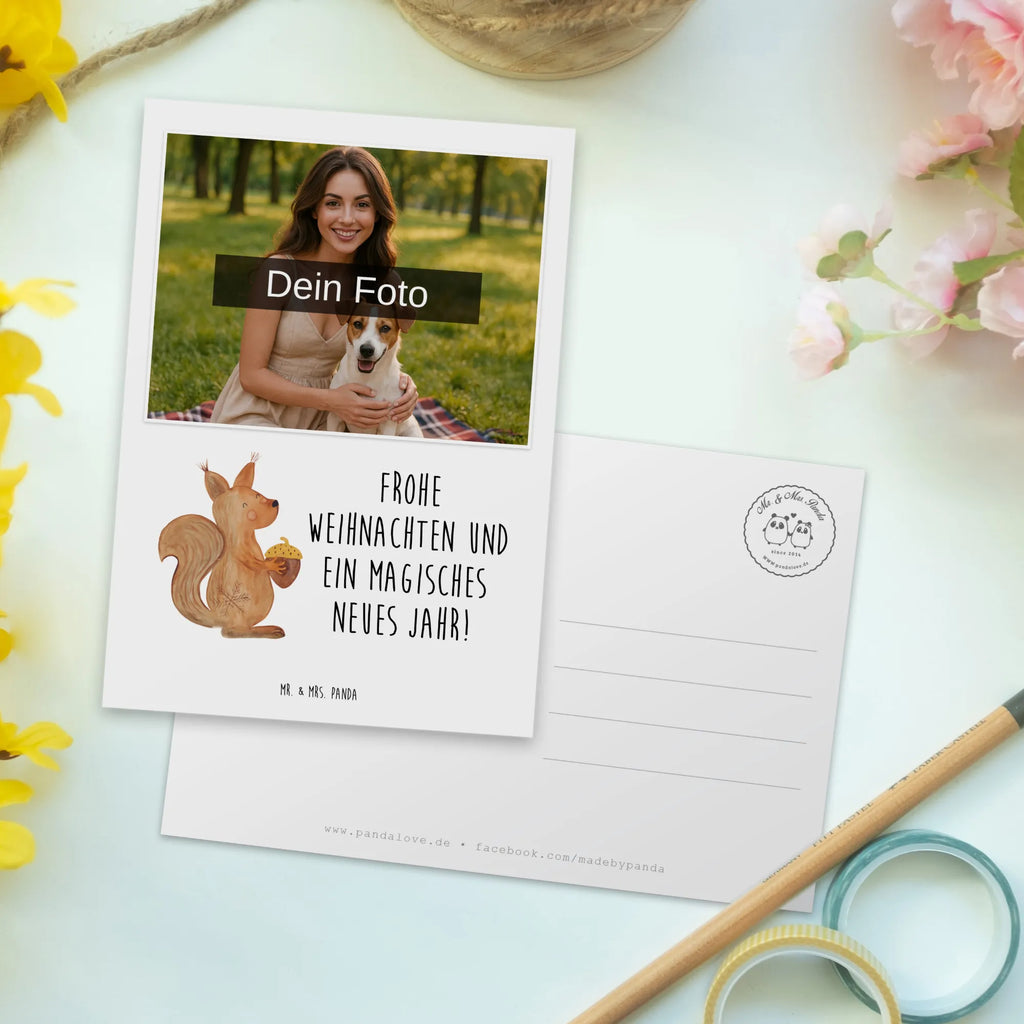 Personalisierte Foto Postkarte Eichhörnchen Weihnachten Personalisierte Foto Postkarte, Winter, Weihnachten, Weihnachtsdeko, Nikolaus, Advent, Heiligabend, Wintermotiv, Guten Rutsch, Weihnachtsmotiv, Vogel, Frohe Weihnachten, Frohes neues Jahr, Weihnachtsgruß, Neujahr