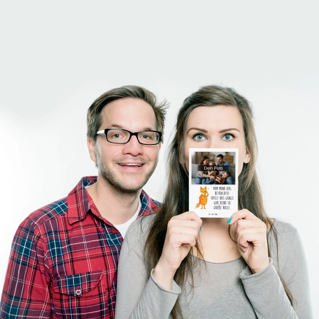 Personalisierte Foto Postkarte Fuchs Lord Personalisierte Foto Postkarte, Fuchs, Problemlösung, Motivation Spruch, Spruch lustig, Füchse, tröstende Worte, Liebeskummer Geschenk