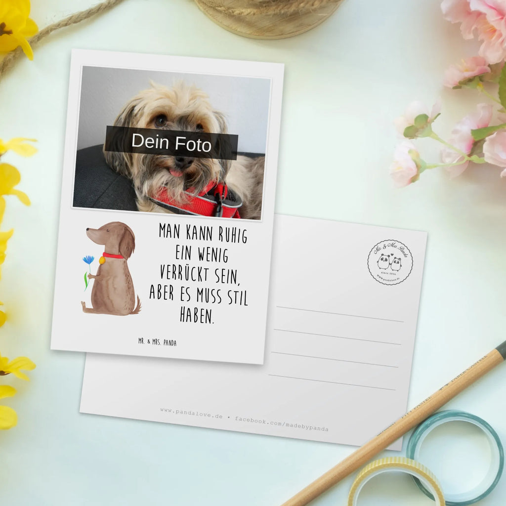 Personalisierte Foto Postkarte Hund Blume Personalisierte Foto Postkarte, Hund, Hundemotiv, Haustier, Hunderasse, Tierliebhaber, Hundebesitzer, Sprüche, Hundeliebe, Hunde, Frauchen