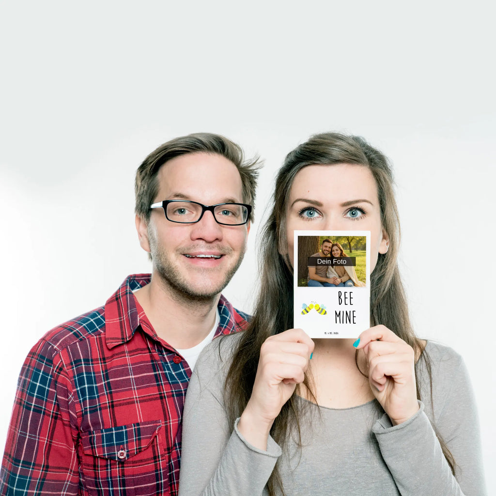 Personalisierte Foto Postkarte Biene Liebe Personalisierte Foto Postkarte, Biene, Wespe, Hummel